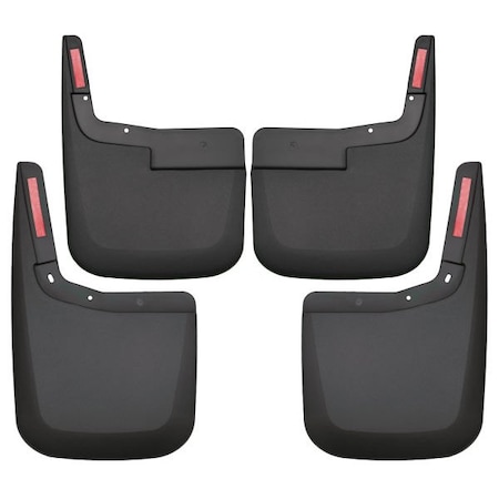 Husky Liners 15-C F150 W/O FLARES FRONT AND REAR CUSTOM MUD GUARD COMBO SETS 58446
